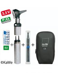 Otoskop COMBILIGHT F.O. 30, 3,5V / 240V, mit Steckerladegriff 