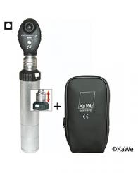 Ophthalmoskop EUROLIGHT E30, 2,5V mit Clic-Verschluss, inkl. Reißverschlusstasche 