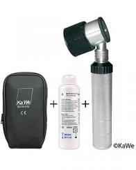 Dermatoskop EUROLIGHT D30, 2,5V, inkl. Reißverschlusstasche 