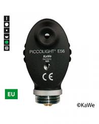 Ophthalmoskop-Kopf PICCOLIGHT E56, 2,5 V, Grünfilter, EU-Version mit 6 Blenden 