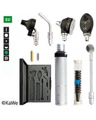 Diagnostik-Set, Otoskop COMBILIGHT F.O.30 und EUROLIGHT E36 (EU) mit Batteriegriff und Zubehör ohne Lasergravur