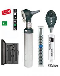 Diagnostik-Set, Otoskop COMBILIGHT F.O.30 und Ophthalmoskop E36 3,5V mit Zubehör 