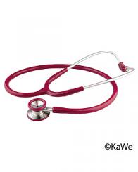 Prestige Kinder-Stethoskop Edelstahl/burgunder