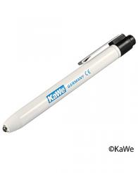 Diagnostikleuchte KaWe, weiß, mit Druckknopf, inklusive 2 Batterien 