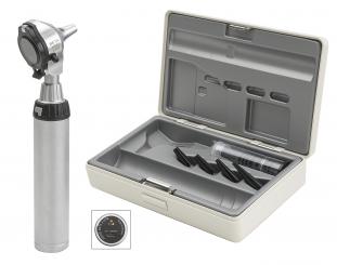 Otoskop HEINE BETA 400 F.O. LED, mit USB Ladegriff, Kabel, Netzteil 