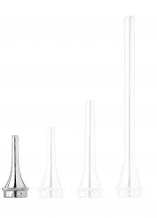 Geschlossenes Metall-Spekula für geschlitztes Kopfstück 57 mm