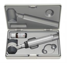 Dermatoskop HEINE DELTA 20 T LED, mit USB-Ladegriff, Kabel, Netzteil, Etui 