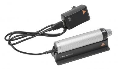 Ladegriff HEINE BETA4 USB 3,5V, mit Li-ion Ladebatterie, USB-Kabel, Steckernetzteil 