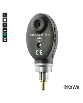 Ophthalmoskop-Kopf EUROLIGHT E16, allein, EU-Version, mit 6 Blenden 