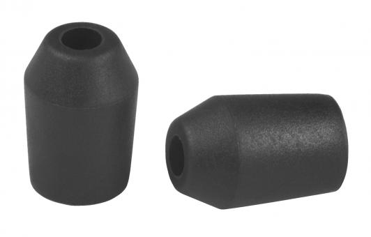 Soft Einweg-Tips 3mm, schwarz, 40 Stück 