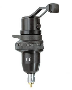 Retinometer-Kopfstück HEINE LAMBDA 100, 2,5V, mit Fraktionsskala 20/300 bis 20/25 (Skala 2) 
