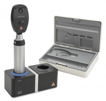 Ophthalmoskop HEINE BETA 200 3,5V mit BETA4 NT Ladegriff inkl NT4 Ladegerät, Etui ohne Lasergravur