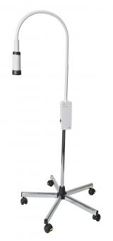 Untersuchungsleuchte HEINE EL 10 LED mit Rollstativ aus Metall 