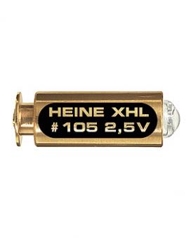 Xenon Halogen-Lampe HEINE XHL 2,5V, .105, für Otoskop HEINE mini 3000 F.O. 